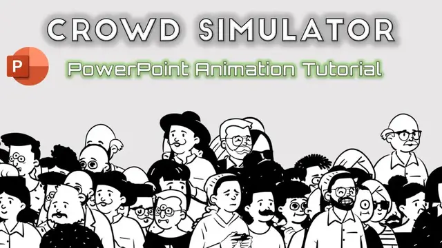 'Video thumbnail for Crowd Simulator PowerPoint Animation Tutorial'
