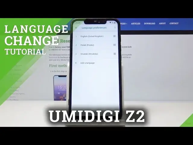 'Video thumbnail for How to Change Language in UMIDIGI Z2 – Set Up Language'