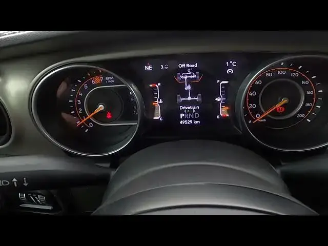 'Video thumbnail for How to Find and Reset Average Fuel Consumption Jeep Wrangler IV ( 2018 – now )'