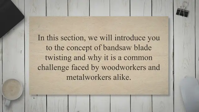 'Video thumbnail for Why Is My Bandsaw Blade Twisting? How to fix Twisted bandsaw blade'