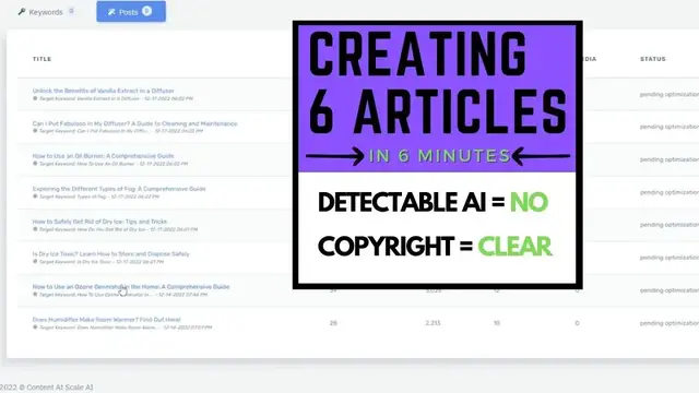 'Video thumbnail for This Can Put Writers Out Of Business (Full Article Writing AI)'