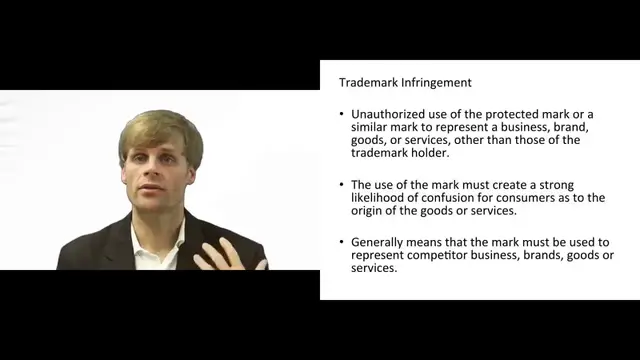'Video thumbnail for What is Trademark Infringement?'