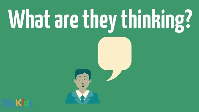 'Video thumbnail for ESL Game: What are they thinking?'