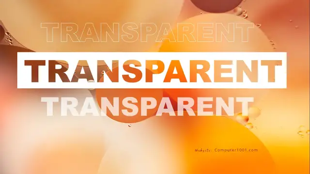 'Video thumbnail for Create Transparent Text Effect in PowerPoint'
