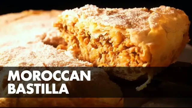 'Video thumbnail for You Can Eat This Pie For Dinner..And Not Feel Bad! | Moroccan Bastilla'