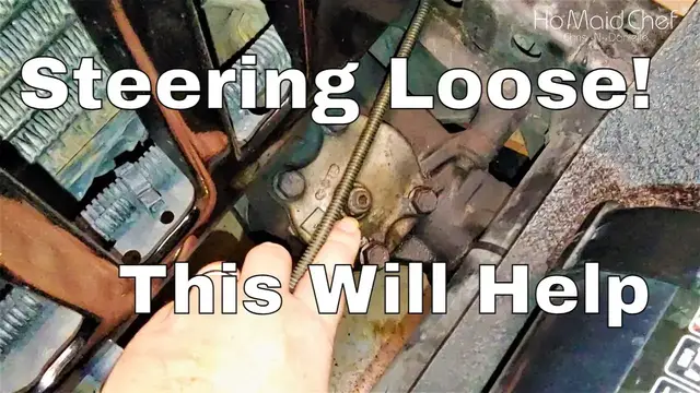 'Video thumbnail for Steering Box Adjustment, Helps Loose, Sloppy Steering'