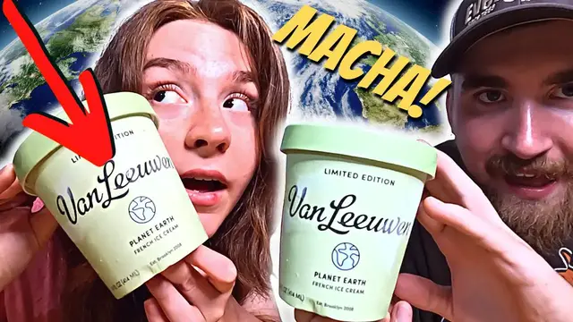 'Video thumbnail for DIRT Flavor Ice Cream?! | Van Leeuwen Planet Earth Review!'