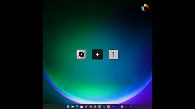 'Video thumbnail for Windows 11 Taskbar application open shortcuts'