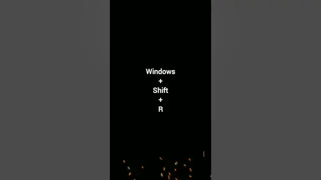 'Video thumbnail for Windows 11 screen recording shortcut'