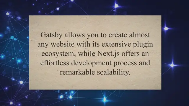 'Video thumbnail for Next.js vs. Gatsby: A Full Comparison'