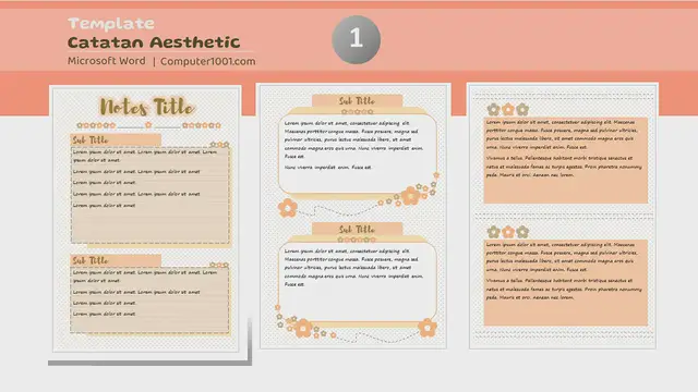 'Video thumbnail for Aesthetic Notes Template Word Free Download'