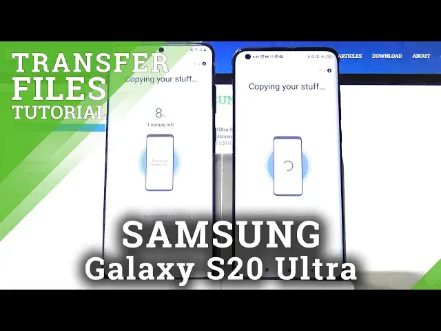 'Video thumbnail for How to Transfer Data between phones using Samsung Switch– Copy data from Xiaomi to Samsung S20 Ultra'
