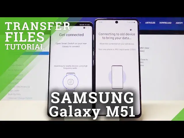 'Video thumbnail for How to Transfer Data from Android Phone to Samsung Galaxy M51'