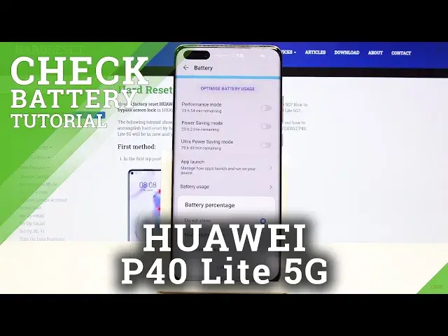 'Video thumbnail for How to Enable Battery Percentage in Huawei P40 Lite 5G – Show Battery Level'