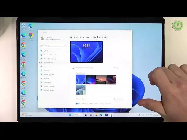 'Video thumbnail for Microsoft Surface Pro 8 - How To Change Lock Screen Wallpaper'