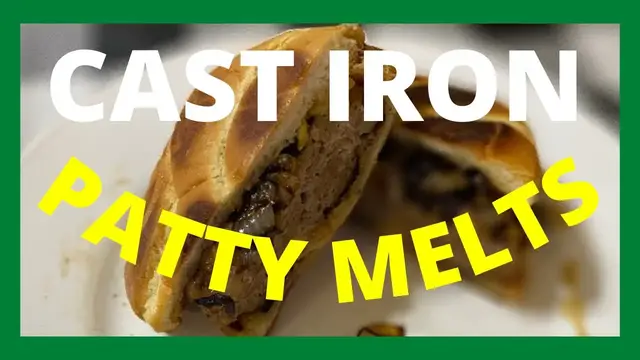 'Video thumbnail for Turkey Burger Patty Melt Sandwich'