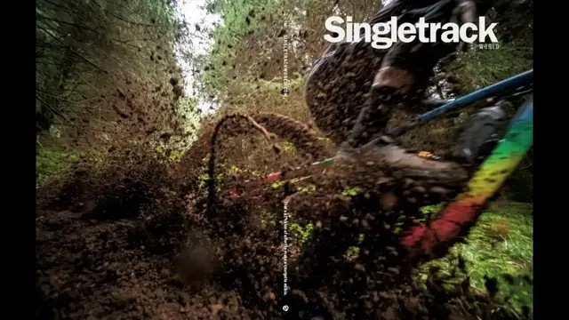 'Video thumbnail for Hannah checks out the upcoming issue of Singletrack'