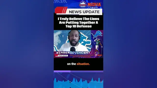'Video thumbnail for The Detroit Lions will have a top-10 defense in 2023; mark it down!'