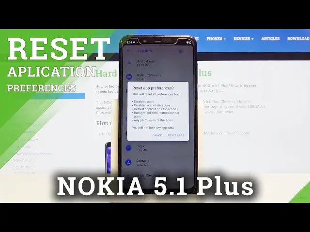 'Video thumbnail for How to Reset App Preferences in NOKIA 5.1 Plus – Bring Back Original App Settings'