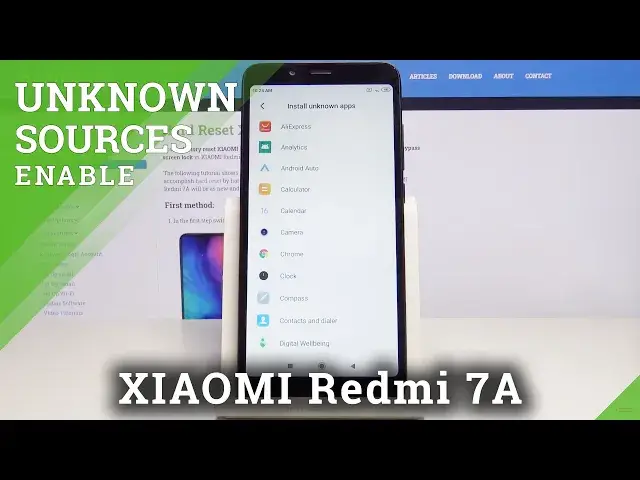 'Video thumbnail for How to Enable Installation Apps from Unknown Sources in Xiaomi Redmi 7A - APK'