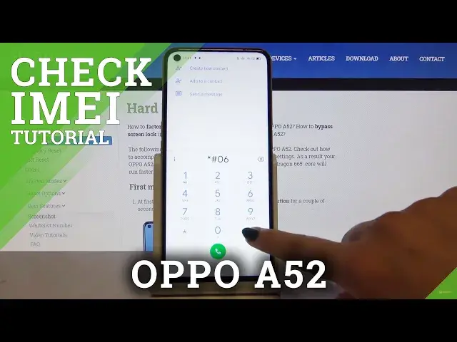 'Video thumbnail for How to Check IMEI & SN in OPPO A52 – Find IMEI Info'