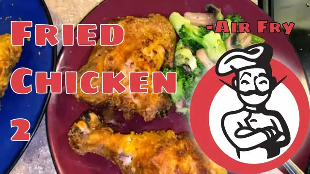 'Video thumbnail for Air Fried Chicken 2.0 in the Ninja Foodi with Diviny'