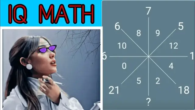 'Video thumbnail for Solve iq math riddles #7 | Find the rule and enter the appropriate number in the question mark'