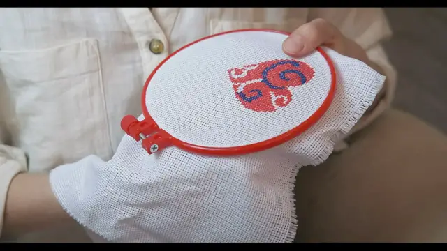 'Video thumbnail for Cross Stitching'