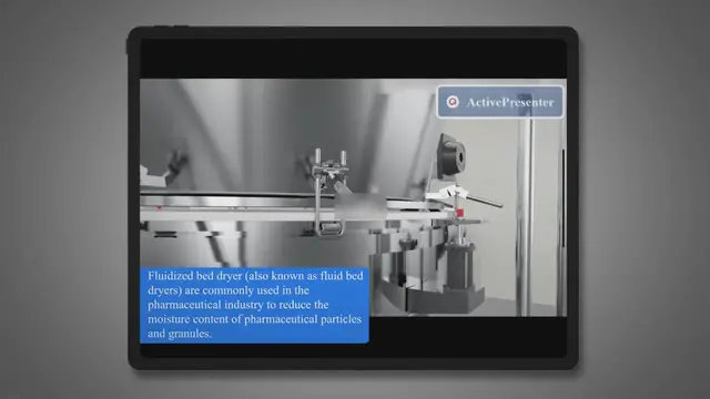 'Video thumbnail for Fluidized bed dryer (FBD): Principle, Working'