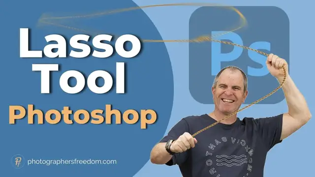 'Video thumbnail for Lasso Tool In Photoshop - Selecting Curved and Straight Edges'