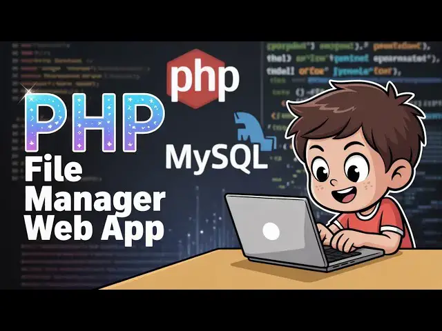 'Video thumbnail for Build a PHP 8 File Manager CRUD Web App With Pagination in Browser Using MySQL Database'
