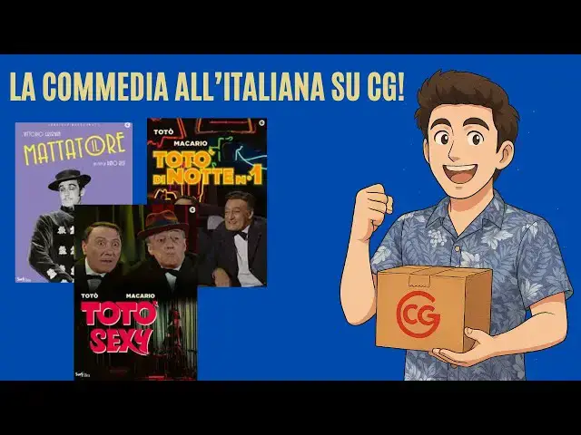 'Video thumbnail for Unboxing CG Entertainment Maggio 2025 – Flow, Pina, Totò e altre grandi uscite!'