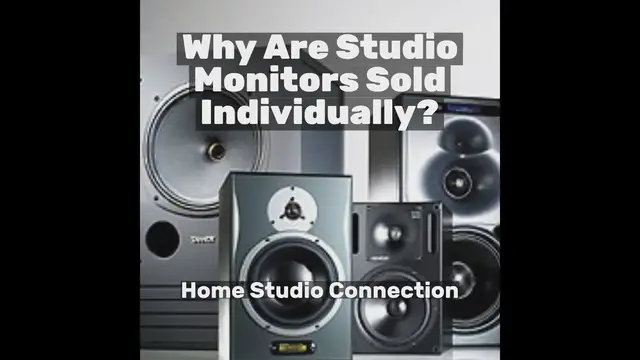 'Video thumbnail for Why Are Studio Monitors Sold Individually?'