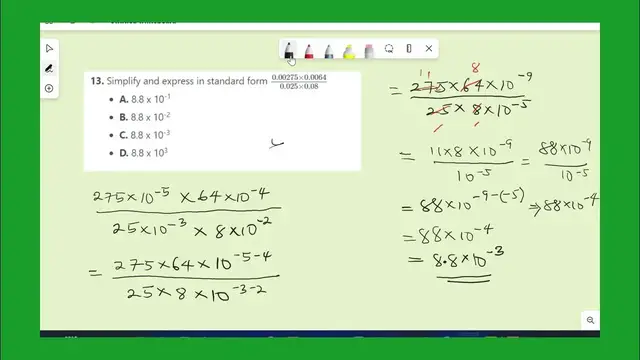 'Video thumbnail for Mathematics 2021 JAMB Past Questions and Answers | Questions 11 - 20'