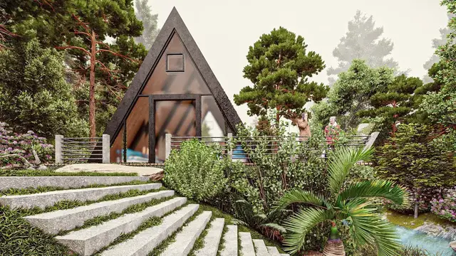 'Video thumbnail for Cabin on the Mountains Lumion 11 | Ammar Khan'