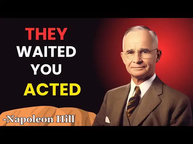 'Video thumbnail for The Mental Blueprint for Unstoppable Success | Napoleon Hill Classes'