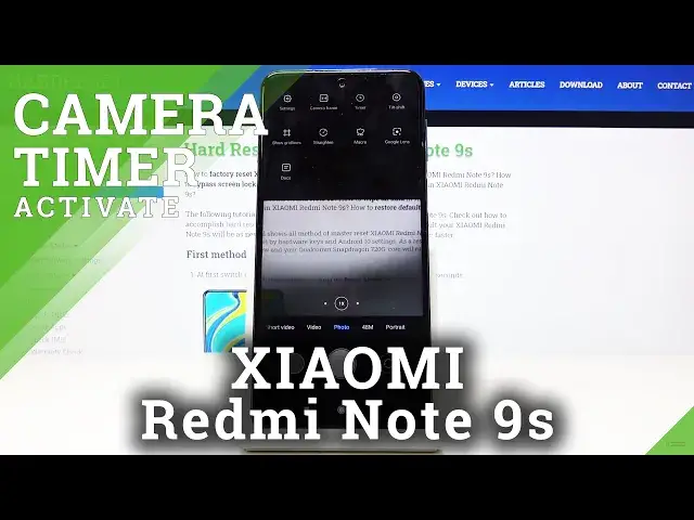 'Video thumbnail for How to Set Up Camera timer on Xiaomi Redmi Note 9s – Countdown'