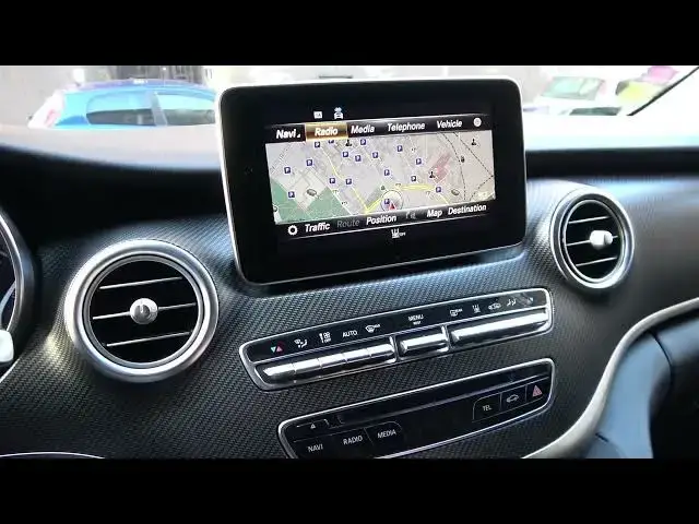 'Video thumbnail for How to Turn Navigation On or Off i Mercedes V Class W447 ( 2014 - now ) - Open and Close the Map'