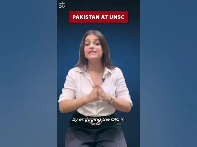 'Video thumbnail for What is Pakistan doing at UNSC presidency?'