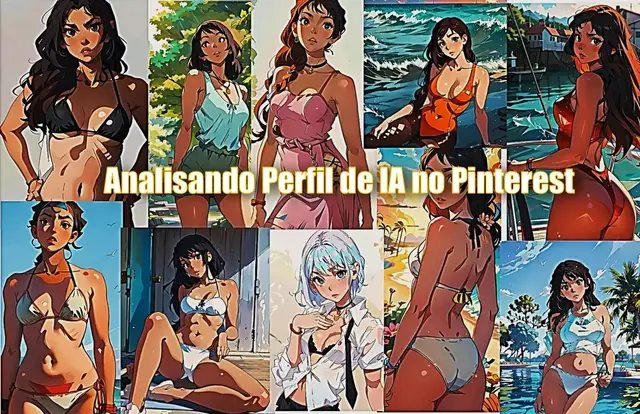 'Video thumbnail for Analisando perfil de IA no Pinterest'