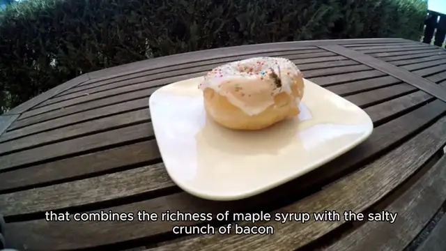 'Video thumbnail for Mapel bacon donuts '