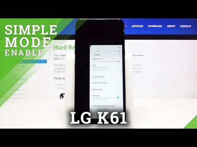 'Video thumbnail for How to Activate One Hand Mode in LG K61 – One Hand Mode'