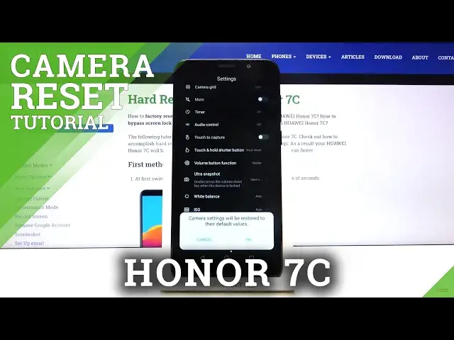 'Video thumbnail for How to Reset Camera Configuration in Honor 7C - Reset Camera Settings'