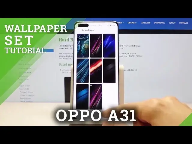 'Video thumbnail for How to Personalize Desktop Look in OPPO A31 2020 – Change Wallpaper'