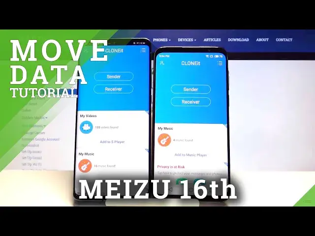 'Video thumbnail for How to Move Data from Meiztu 16th to Android Device'