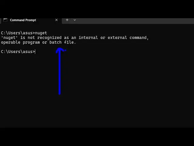 'Video thumbnail for How to fix nuget (C#) is not recognized as an internal and external Command Error in Terminal'