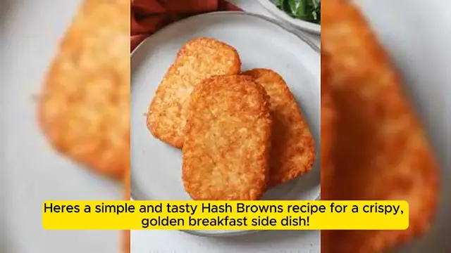 'Video thumbnail for Perfect Air Fryer Frozen Hash Browns '