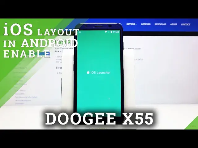 'Video thumbnail for How to Download and Install iOS Launcher on DOOGEE X55 – Use iOS on Android'