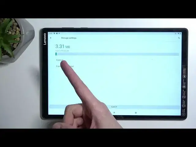 'Video thumbnail for LENOVO Tab M10 Plus - How To Format SD'