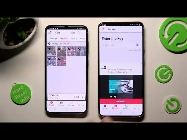 'Video thumbnail for How to Transfer Files from Android Device to SAMSUNG Galaxy S23+ {Send anywhere}?'
